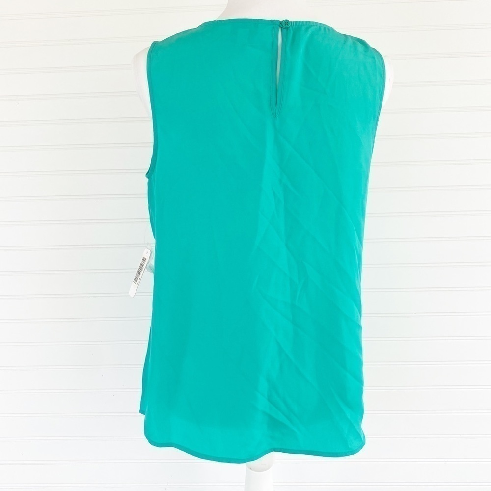 Sleeveless blouse lace front Size Medium NEW - Picture 3 of 9